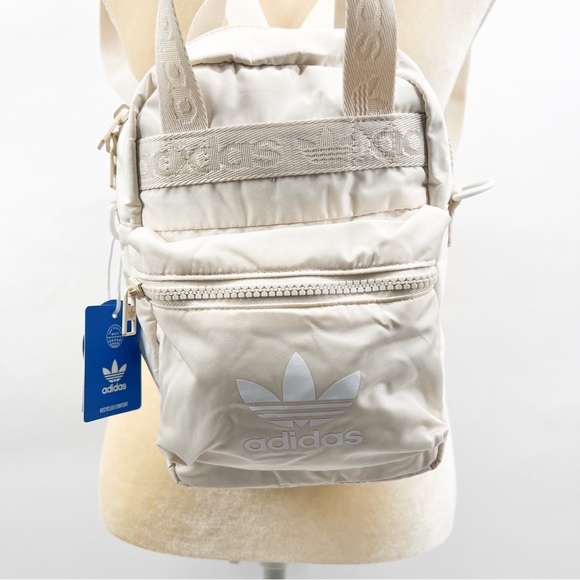 Adidas Recycled White OG Micro 2.0 Mini Backpack - Picture 7 of 11